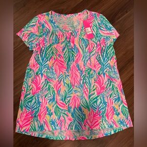Lilly Pulitzer Tropical Leaf Tee